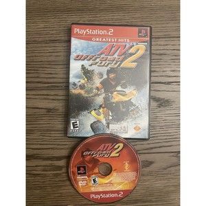 ATV Offroad Fury 2 (Sony PlayStation 2, 2002) Working, No Manual